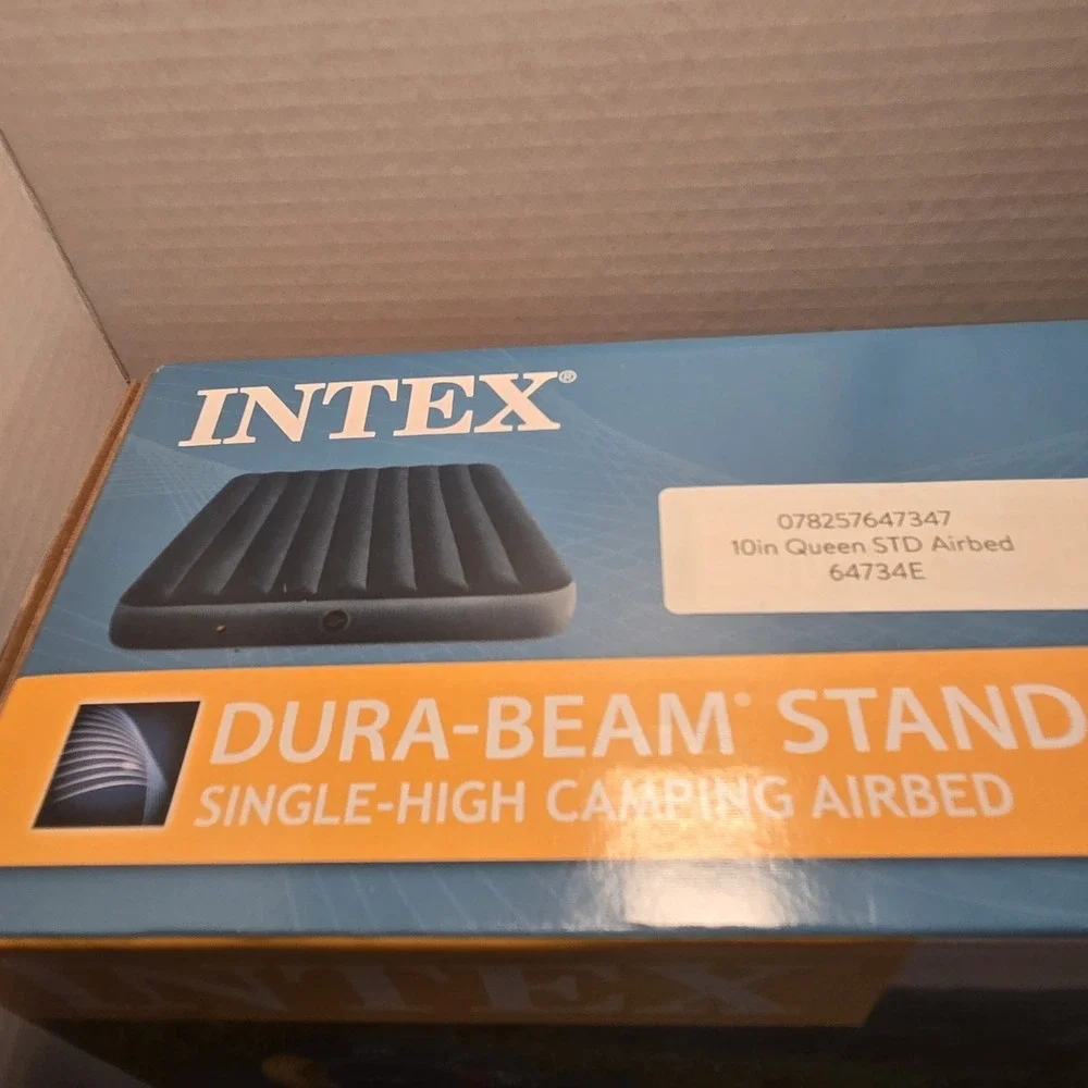 NEW Intex Dura-Beam Standard Queen Air Mattress 10
